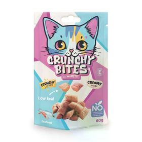 M-Pets Crunchy Bites Deniz Mahsüllü 60 gr Kedi Ödül Maması