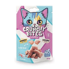 M-Pets Crunchy Bites Deniz Mahsüllü 60 gr Kedi Ödül Maması