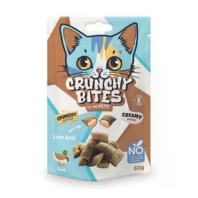 M-Pets Crunchy Bites Ördekli 60 gr Kedi Ödül Maması