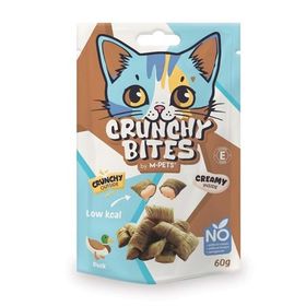M-Pets Crunchy Bites Ördekli 60 gr Kedi Ödül Maması