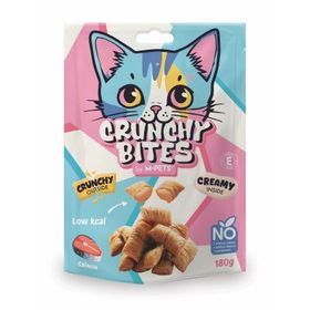 M-Pets Crunchy Bites Somonlu 180 gr Kedi Ödül Maması