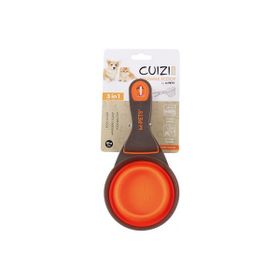 M-Pets Cuizi Fonksiyonel Turuncu 237 ml Mama Ölçü Kabı