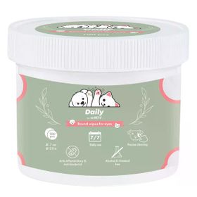 M-Pets Daily Kedi ve Köpek Göz Çevresi 100'lü Temizleme Pedi