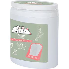 M-Pets Daily Kedi ve Köpek Kulak Temizliği İçin 50'li Parmak Pedi