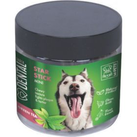 M-Pets Dental Snack Green Tea Star Stick Mini 110 gr Köpek Ödülü