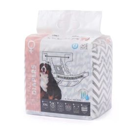 M-Pets Diapers 48-70 cm XXL 10'lu Dişi Köpekler İçin Külot Bez