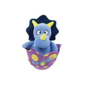 M-Pets Dino Pastırma Aromalı 27x17.5x12 cm Mor Köpek Oyuncağı