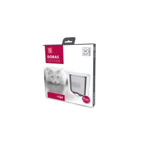 M-Pets Doras 4 Yönlü 19.7x19 cm Beyaz Kedi Kapısı