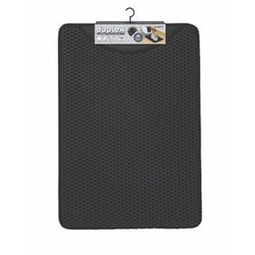 M-Pets Duplex Elekli 45x65 cm Siyah Kedi Kumu Paspası
