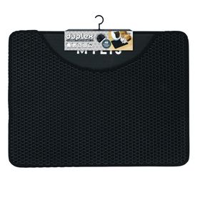 M-Pets Duplex Elekli 45x65 cm Siyah Kedi Kumu Paspası