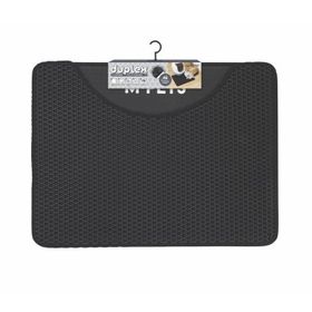 M-Pets Duplex Elekli 60x45 cm Siyah Kedi Kumu Paspası