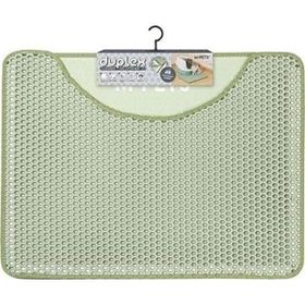 M-Pets Duplex Elekli 60x45 cm Yeşil Kedi Kumu Paspası