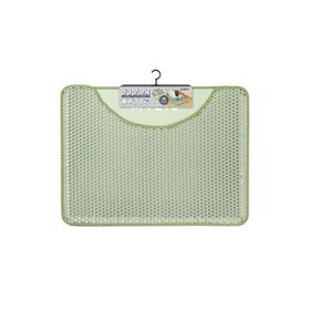 M-Pets Duplex Elekli 60x45 cm Yeşil Kedi Kumu Paspası