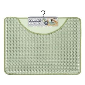 M-Pets Duplex Elekli 60x45 cm Yeşil Kedi Kumu Paspası