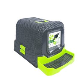M-Pets Eco 69x42x41 cm Rattan Kapalı Kedi Tuvaleti