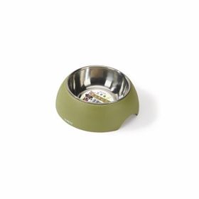 M-Pets Eco Bamboo 350 ml Yeşil Kedi ve Köpekler İçin Mama ve Su Kabı