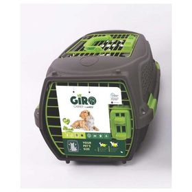 M-Pets Eco Giro Carrier Siyah Yeşil S Kedi Köpek Taşıma Çantası