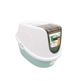 M-Pets Eco Tima Mavi L 60x45x42.5 cm Kapalı Kedi Tuvaleti
