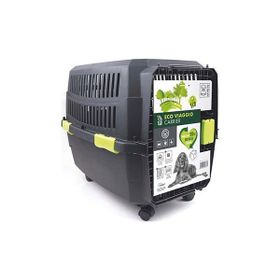 M-Pets Eco Viaggio Carrier Iata 91.5x61x66 cm XL Siyah Kedi ve Köpek Taşıma Çantası
