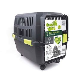M-Pets Eco Viaggio Carrier Iata 91.5x61x66 cm XL Siyah Kedi ve Köpek Taşıma Çantası