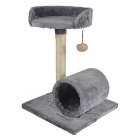 M-Pets Erebus 39x38x49 cm Tırmalama Tahtalı Kedi Evi