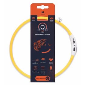 M-Pets Flash Led M Turuncu 65 cm Köpek Boyun Tasması