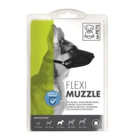 M-Pets Flexi Bez 22x26 cm M Köpek Ağızlığı
