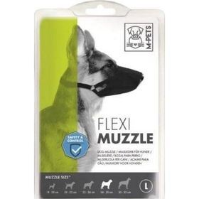 M-Pets Flexi L Ayarlanabilir Bez Köpek Ağızlığı