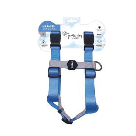M-Pets Gentle L Mavi 56x84 cm Köpek Göğüs Tasması
