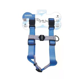 M-Pets Gentle L Mavi 56x84 cm Köpek Göğüs Tasması