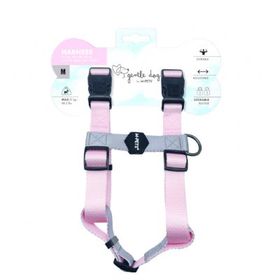 M-Pets Gentle M Pembe 36x58 cm Köpek Göğüs Tasması