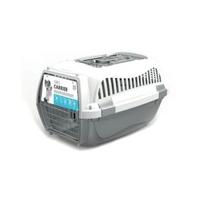 M-Pets Giro Carrier 51.6x32.7x29.6 cm S Bej Beyaz Kedi ve Köpek Taşıma Çantası