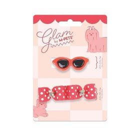 M-Pets Glam Şekilli Kırmızı Kedi ve Köpekler İçin Toka