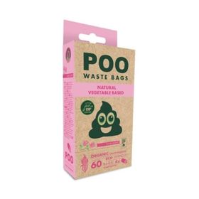 M-Pets Gül Kokulu 15 Yaprak 4'lü Paket Dışkı Toplama Poşeti