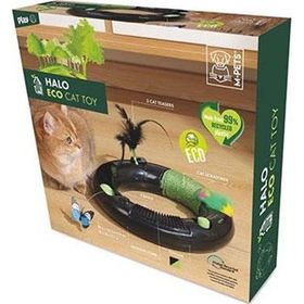 M-Pets Halo Eco 30.5x30.5x5.5 cm Siyah Kedi Oyuncağı