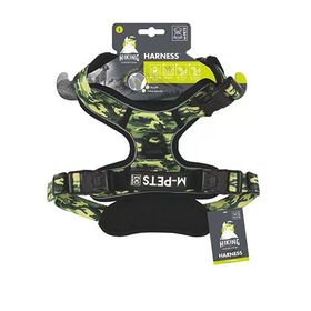 M-Pets Hiking Reflektörlü L Kamuflaj 45-95 cm Köpek Göğüs Tasması