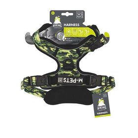 M-Pets Hiking Reflektörlü L Kamuflaj 45-95 cm Köpek Göğüs Tasması