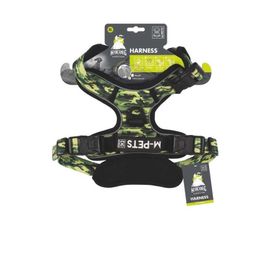 M-Pets Hiking Reflektörlü M Kamuflaj 40-75 cm Köpek Göğüs Tasması