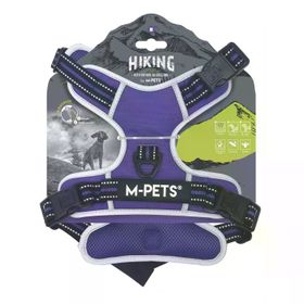M-Pets Hiking Reflektörlü M Mor Köpek Göğüs Tasması