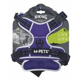M-Pets Hiking Reflektörlü M Mor Köpek Göğüs Tasması