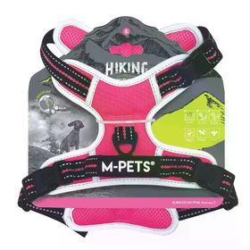 M-Pets Hiking Reflektörlü M Pembe Köpek Göğüs Tasması