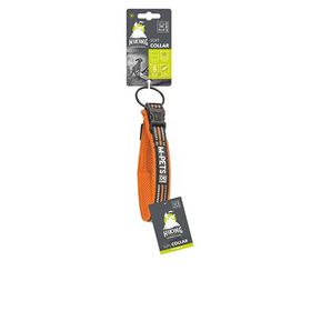 M-Pets Hiking Reflektörlü M Turuncu 40-50 cm Köpek Boyun Tasması