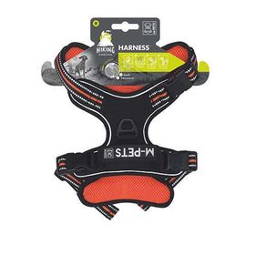 M-Pets Hiking Reflektörlü M Turuncu 40-75 cm Köpek Göğüs Tasması