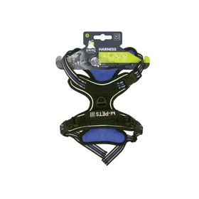 M-Pets Hiking Reflektörlü S Mavi 30-60 cm Köpek Göğüs Tasması