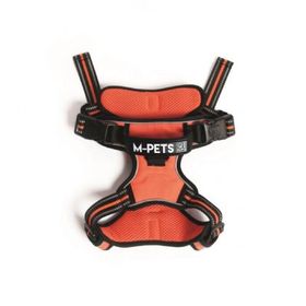 M-Pets Hiking Reflektörlü S Turuncu 35-60 cm Köpek Göğüs Tasması