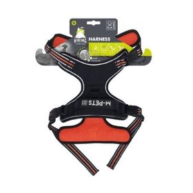 M-Pets Hiking Reflektörlü XL Turuncu 50-110 cm Köpek Göğüs Tasması