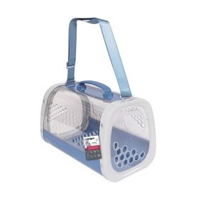 M-Pets Honey 59.1x38.1x35.4 cm Mavi Kedi ve Küçük Irk Köpekler İçin Taşıma Çantası