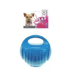 M-Pets Kauçuk Top S 7.7 cm Mavi Köpek Oyuncağı