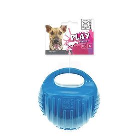 M-Pets Kauçuk Top S 7.7 cm Mavi Köpek Oyuncağı