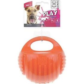 M-Pets Kauçuk Top S 7.7 cm Turuncu Köpek Oyuncağı